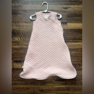 Little Planet Organic Pink Quilted Sleep Sack Girls Size Small(0-6 month?)